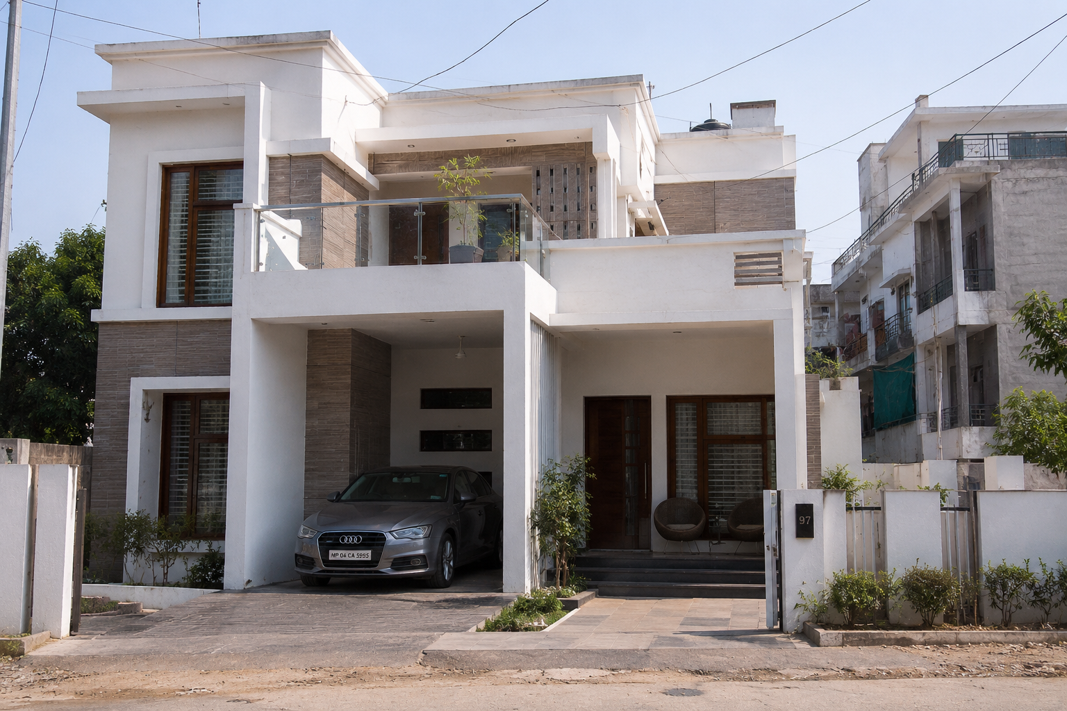 Structural Facade Before Renovation