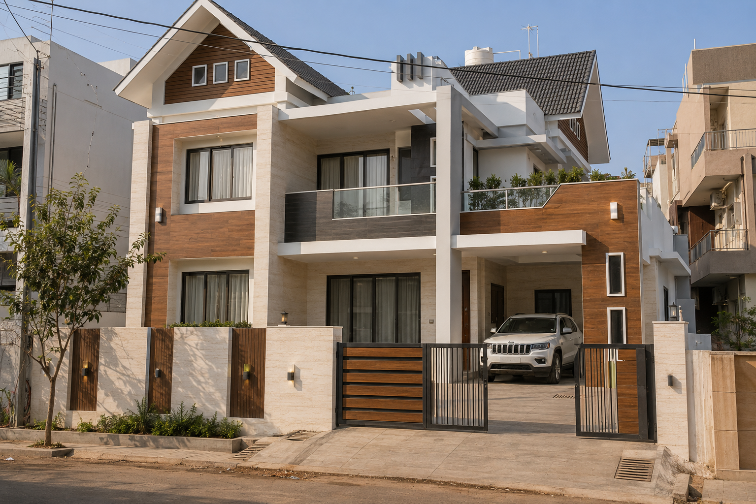 Contemporary Grand Villa Bhopal