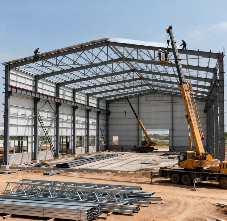 Steel Structure Design and PEB Buildings