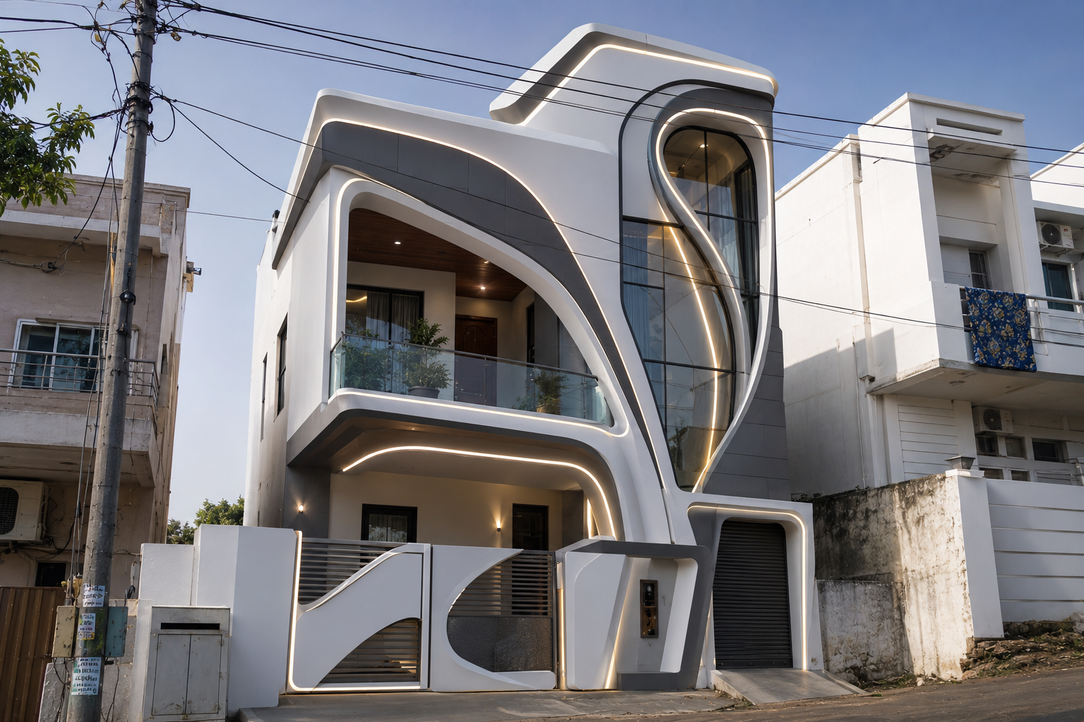 Finished Luxury Residential Interior Bhopal