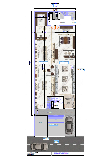 Ground Floor Layout Plan