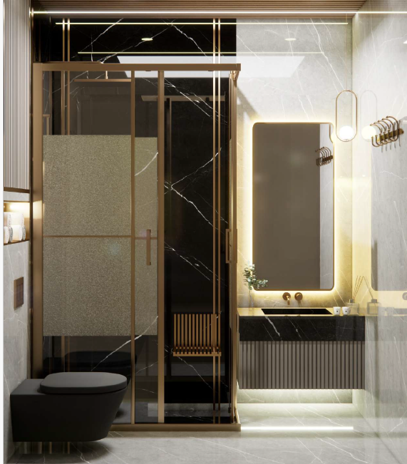 Guest Washroom Angle 1